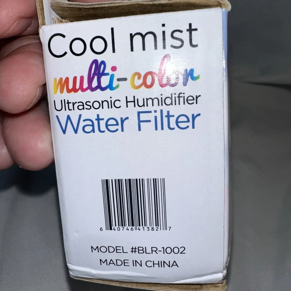 Bolegner Cool Mist Ultrasonic Humidifier Water Filters Pack Of 3 NEW (5 Total)